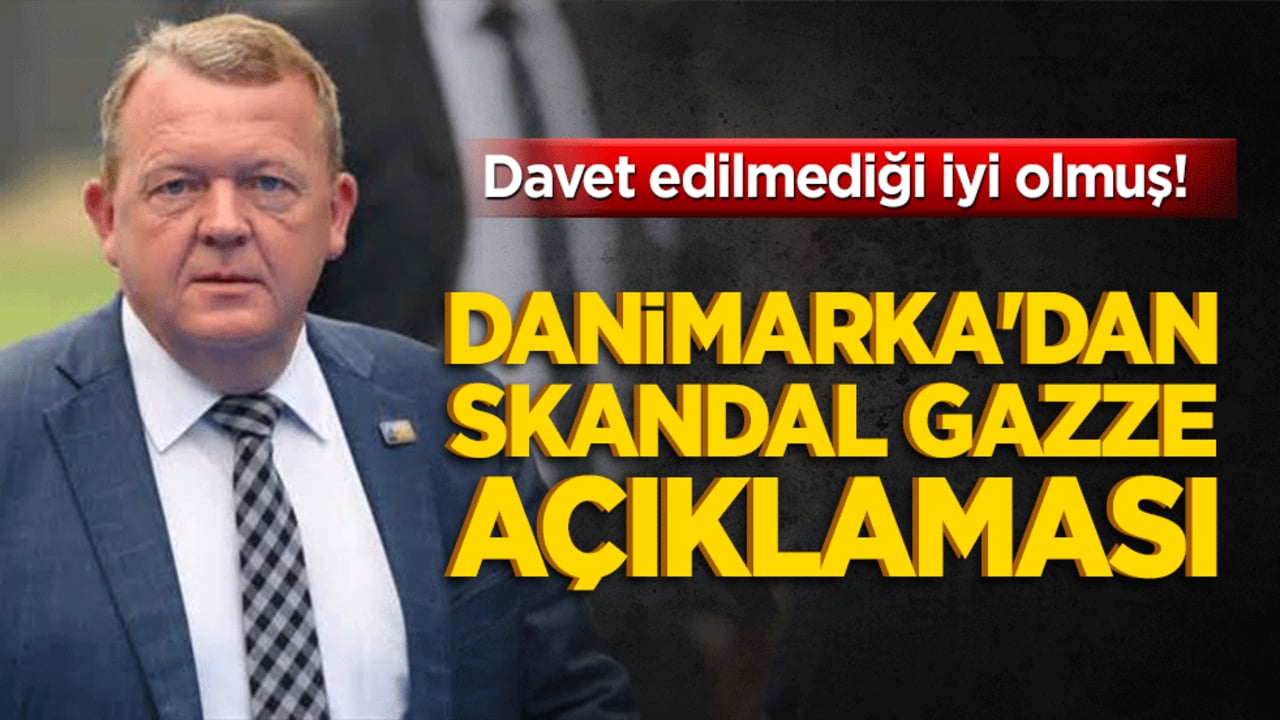 Danimarka'dan skandal Gazze açıklaması: Başım daha az ağrır!