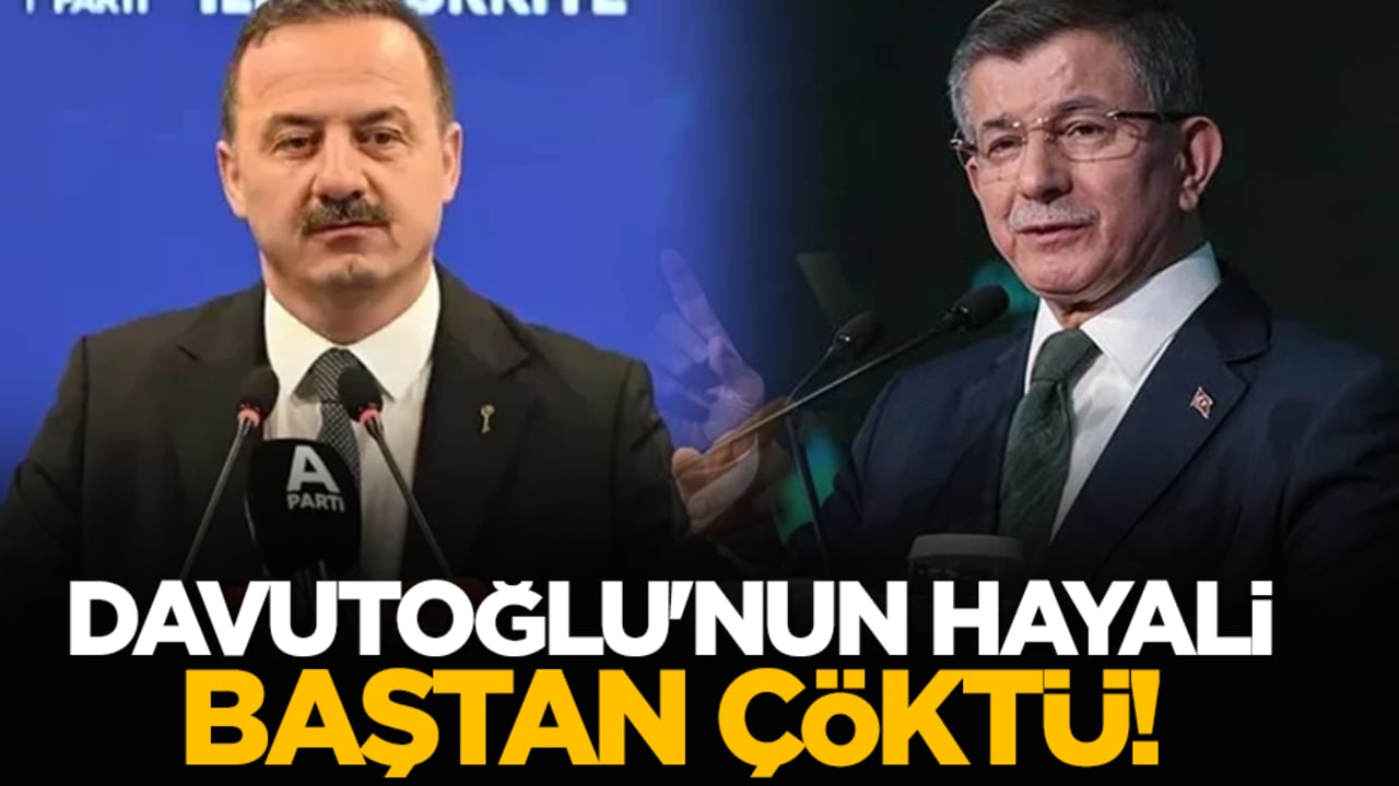 Davutoğlu'nun hayali baştan çöktü!
