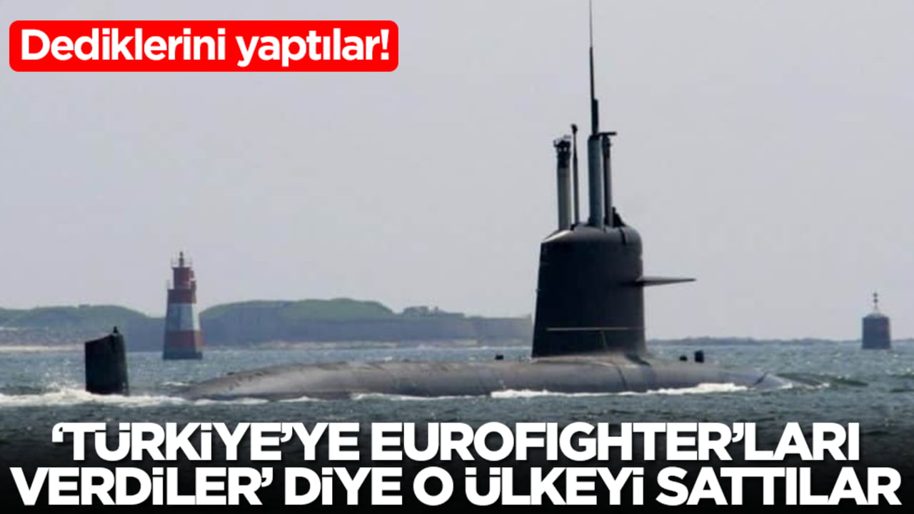 Dediklerini yaptılar! 'Türkiye'ye Eurofighter savaş uçaklarını verdiler' diye o ülkeyi sattılar