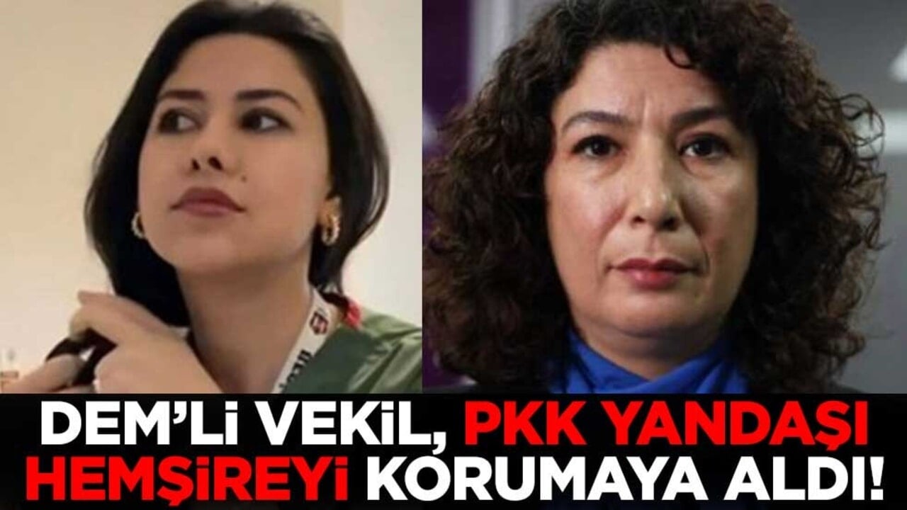 DEM’li vekil, PKK yandaşı hemşireyi korumaya aldı!