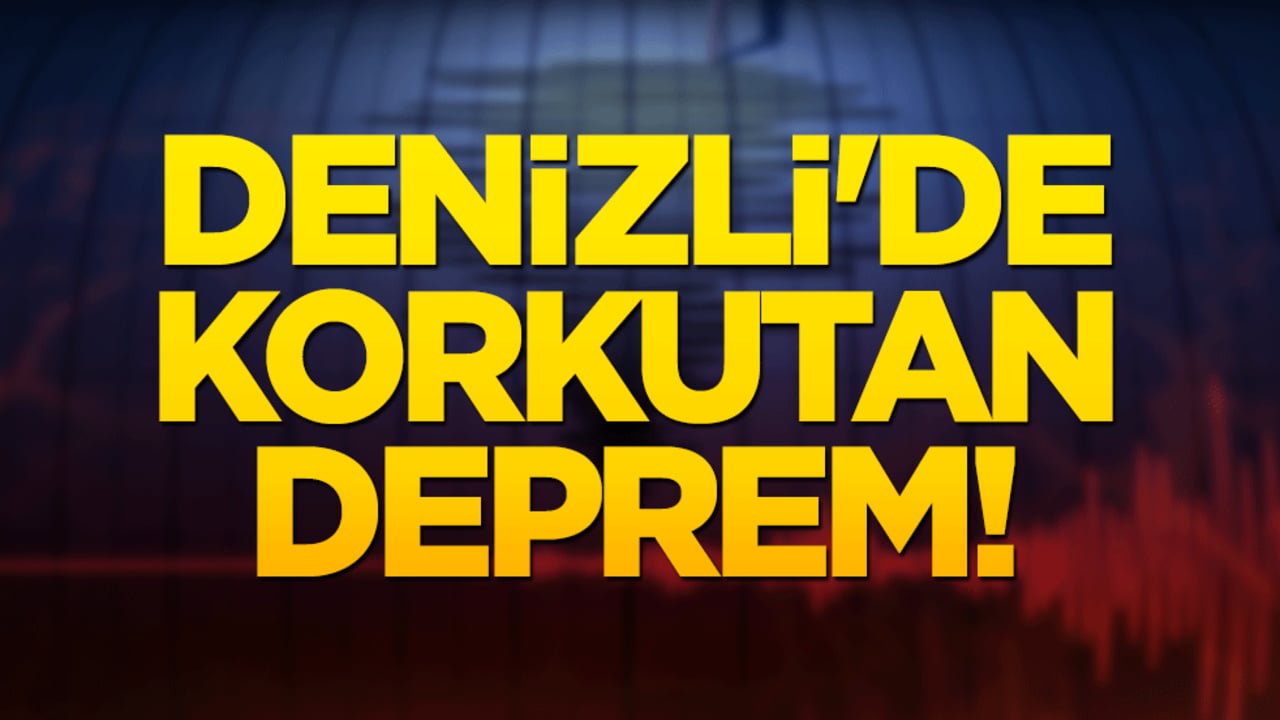 Denizli'de korkutan sarsıntı! Buldan ilçesi bir kez daha sallandı