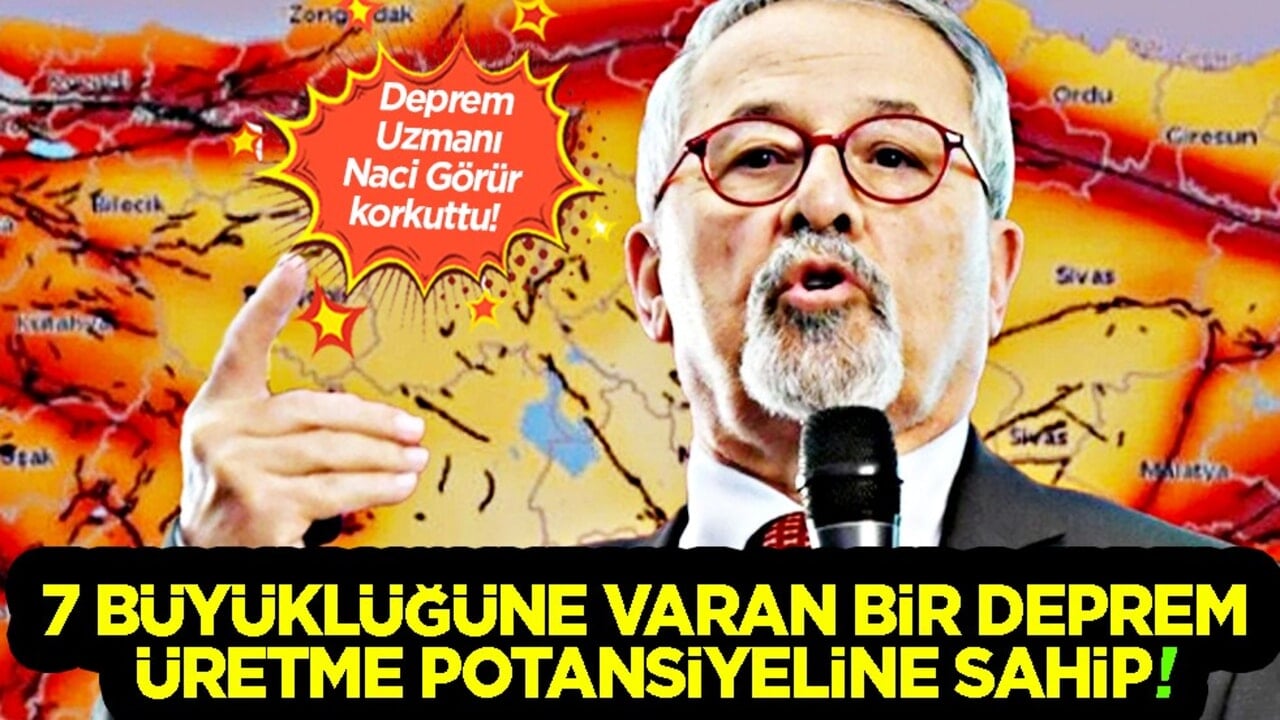 Deprem bilimci Prof. Dr. Naci Görür açıkladı: En riskli hatlardan biri dedi! Bakın ne paylaştı