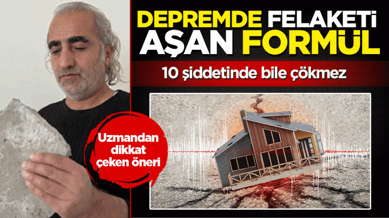 Depreme karşı yeni çözüm: Uzmandan dikkat çeken öneri: Hibrit yapıya geçilmeli, betonarme sınırlansın!