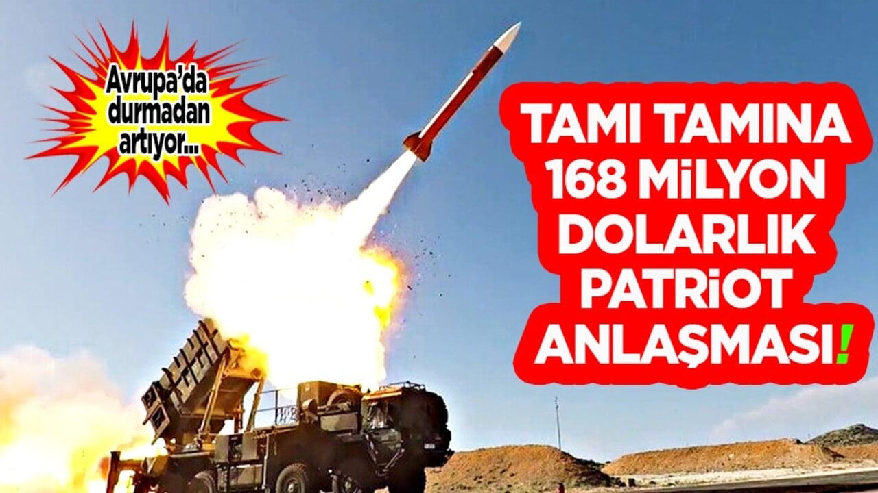 Dev anlaşmaya imza attılar: Raytheon’a Romanya için 168 milyon dolarlık Patriot anlaşması...