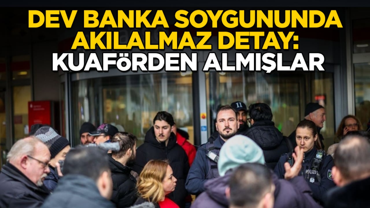 Dev banka soygununda akılalmaz detay: Kuaförden almışlar
