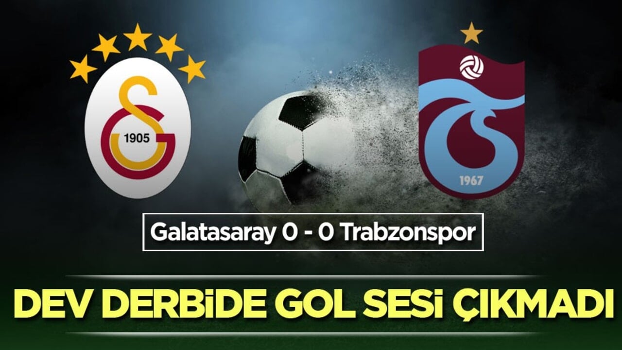 Dev derbide gol sesi çıkmadı