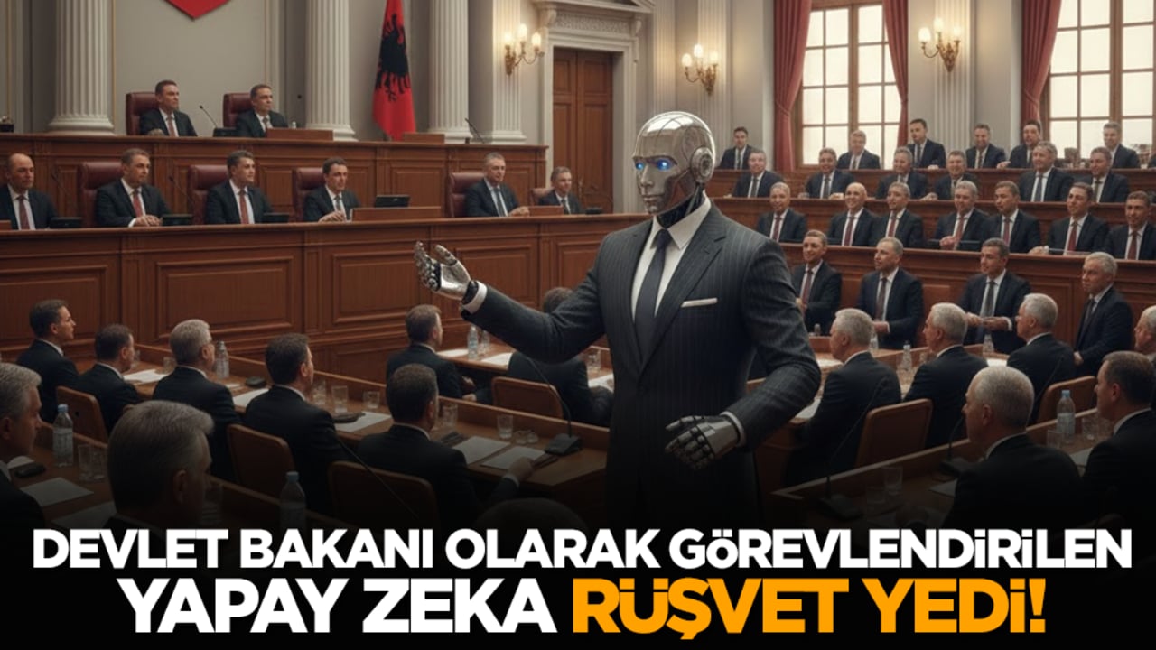 Devlet bakanı olarak görevlendirilen yapay zeka rüşvet yedi!