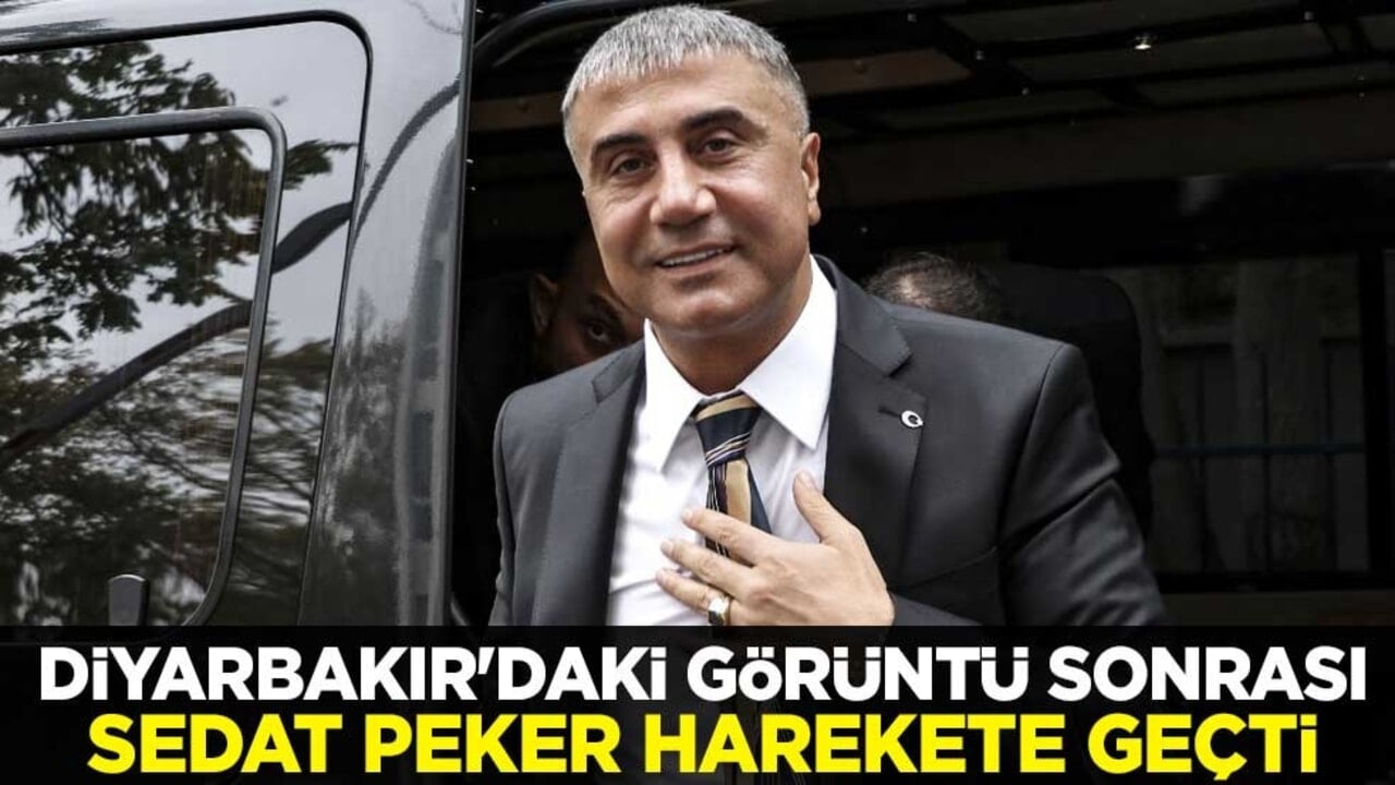 Diyarbakır'daki görüntü sonrası Sedat Peker harekete geçti