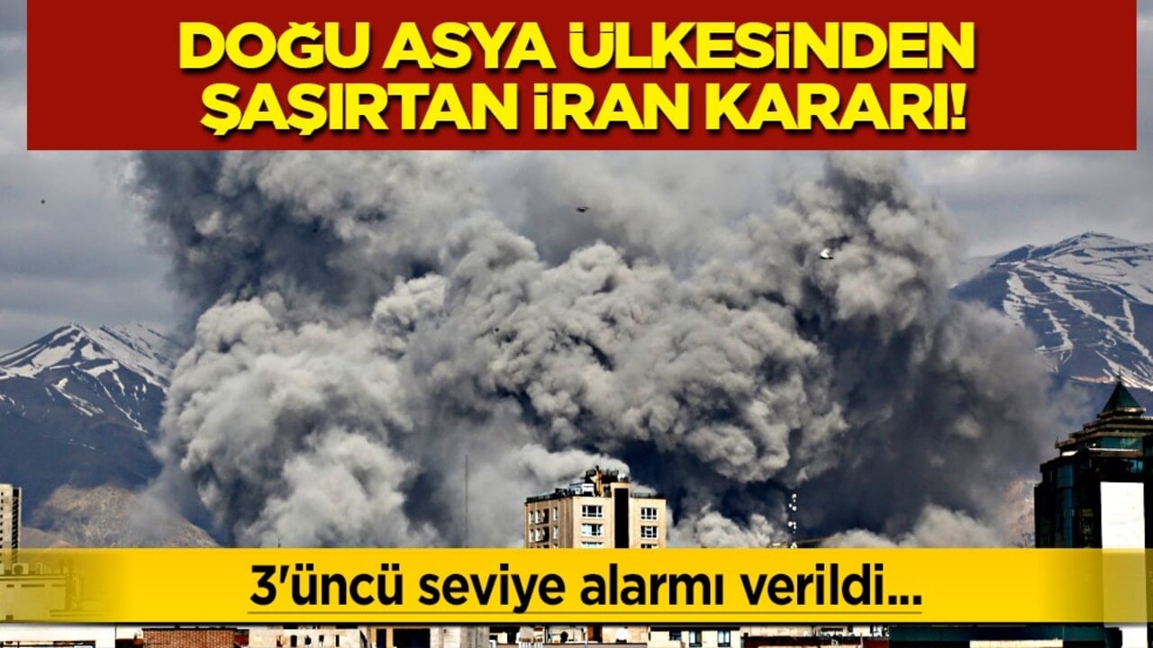 Doğu Asya ülkesinden artan gerilim nedeniyle İran için sürpriz karar!