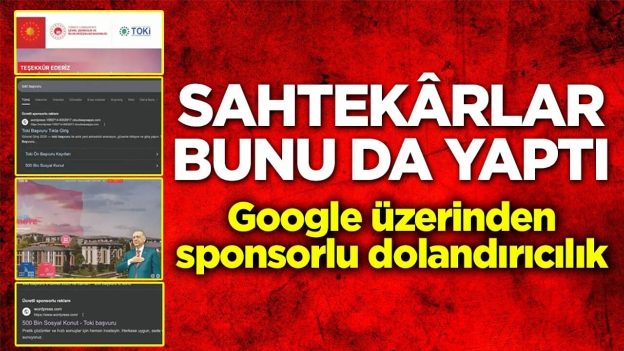 Dolandırıcılar bunu da yaptı! Google üzerinden sponsorlu reklamla tuzağa düşürüyorlar