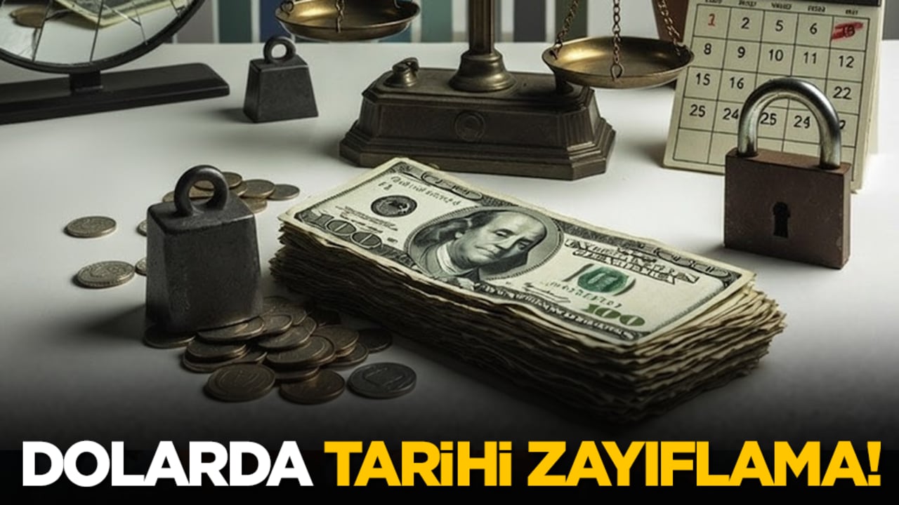 Dolarda tarihi zayıflama!