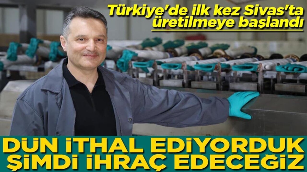 Dün ithal ediyorduk şimdi ihraç edeceğiz