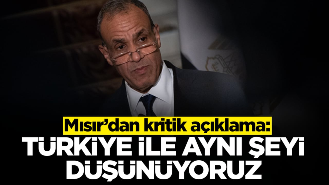 Dünya 'artık bu kriz bitsin' diyor! Mısır'dan kritik açıklama geldi: Türkiye ile aynı şeyi düşünüyoruz