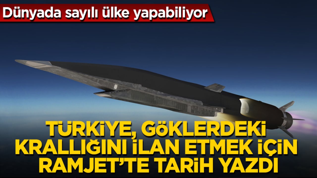 Dünyada sayılı ülke yapabiliyor! Türkiye, göklerdeki krallığını ilan etmek için Ramjet’te tarih yazdı