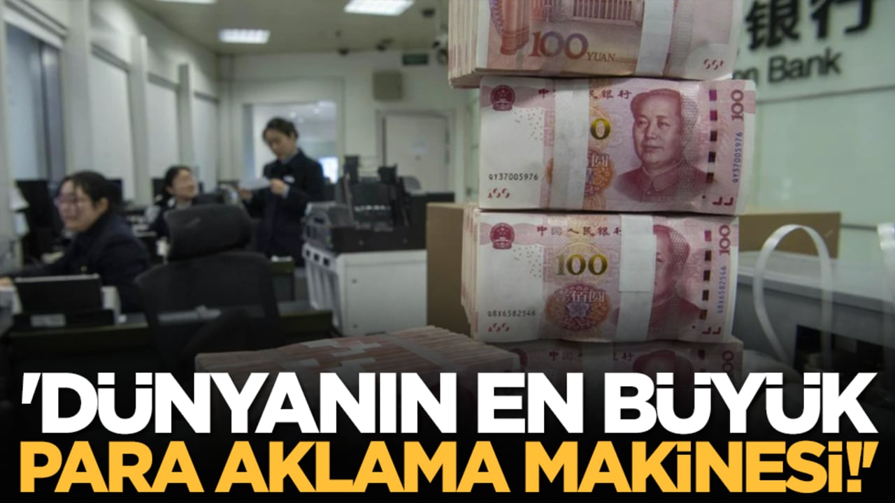 'Dünyanın en büyük para aklama makinesi!'