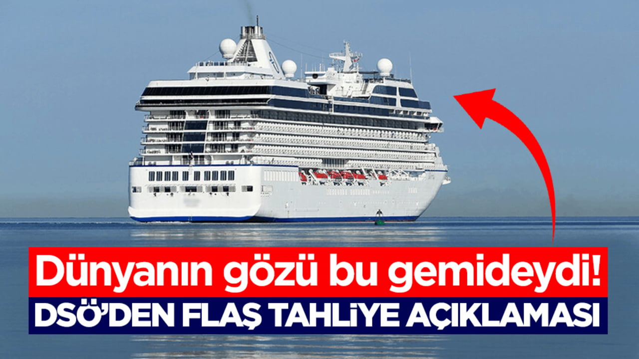Dünyanın gözü bu gemideydi! DSÖ’den flaş tahliye açıklaması