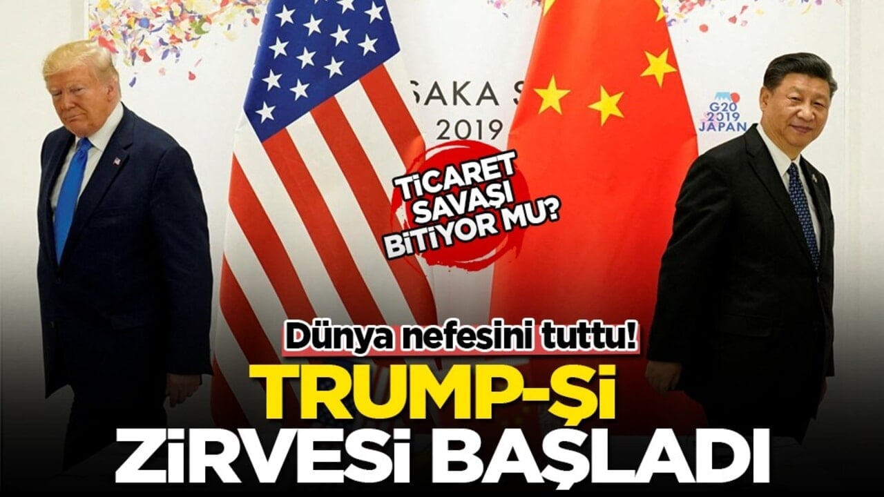 Dünyanın gözü Busan'da: Trump ve Şi, ticaret savaşını bitirecek zirveye başladı