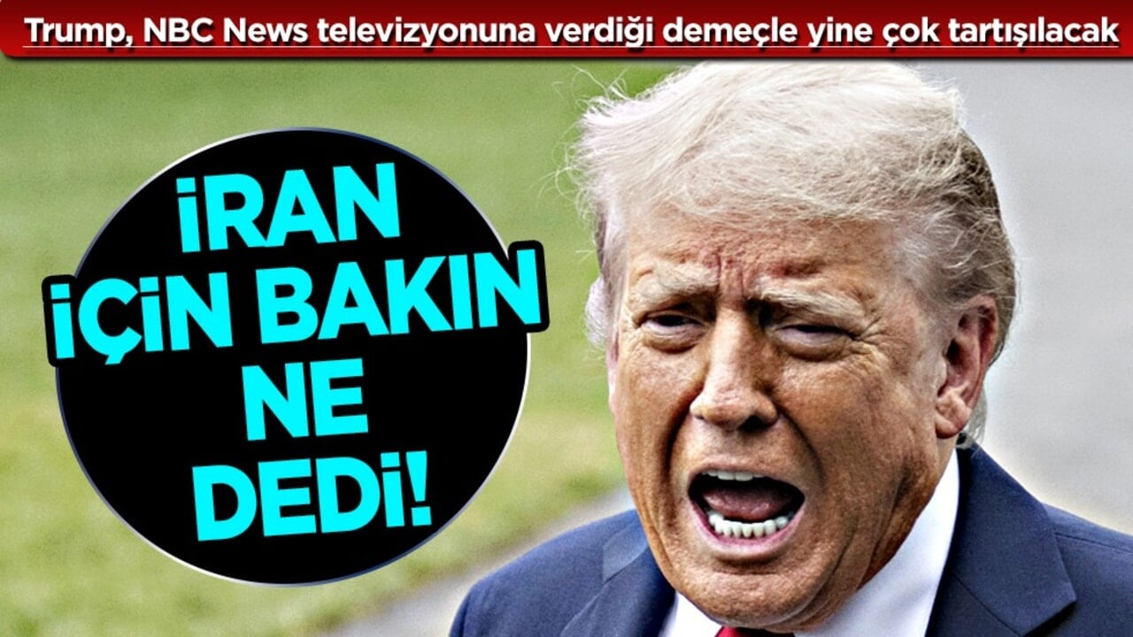 Dünyaya duyurdu! Trump, İran ile anlaşmaya varılması için dedi ve ekledi...
