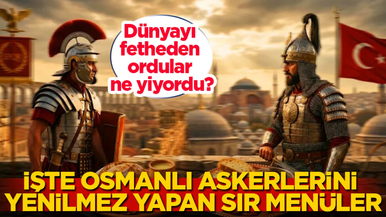 Dünyayı fetheden ordular ne yiyordu? İşte Osmanlı askerlerini yenilmez yapan sır menüler
