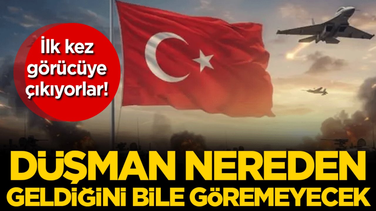 Düşman nereden geldiğini anlamayacak! İlk kez görücüye çıkıyorlar! 