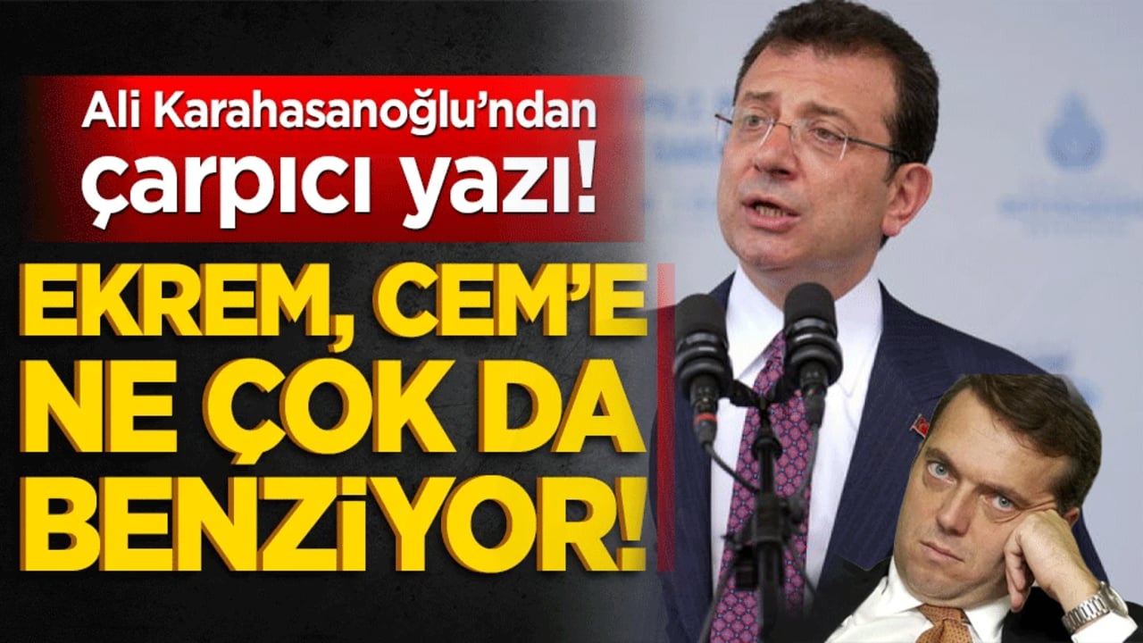 Ekrem, Cem’e ne çok da benziyor!