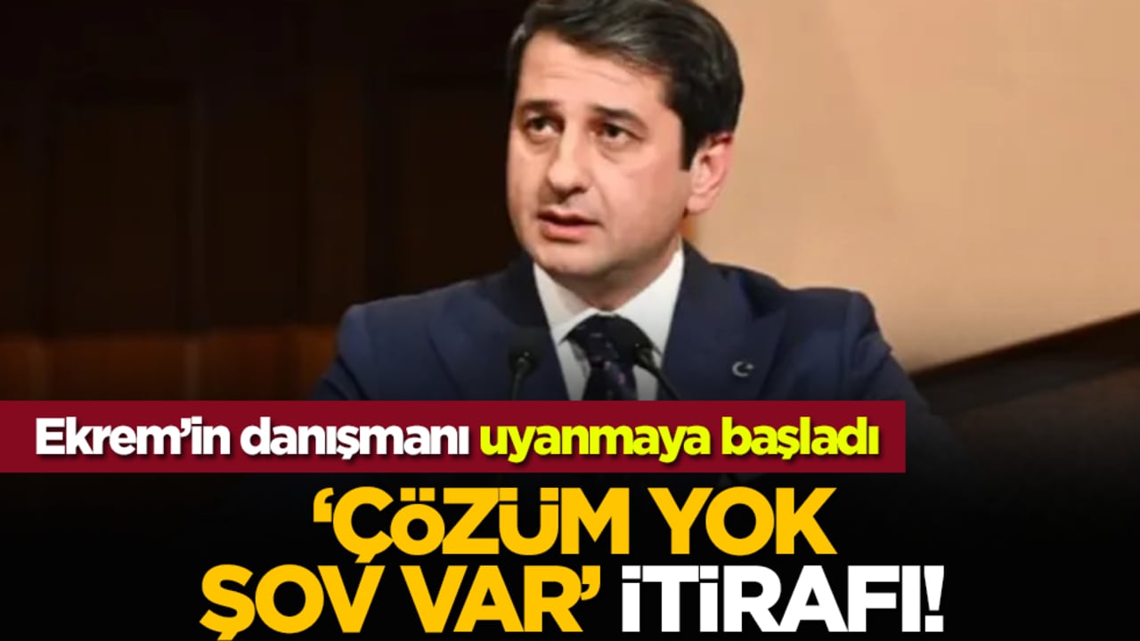 Ekrem’in danışmanı uyanmaya başladı: ‘Çözüm yok şov var’ itirafı!