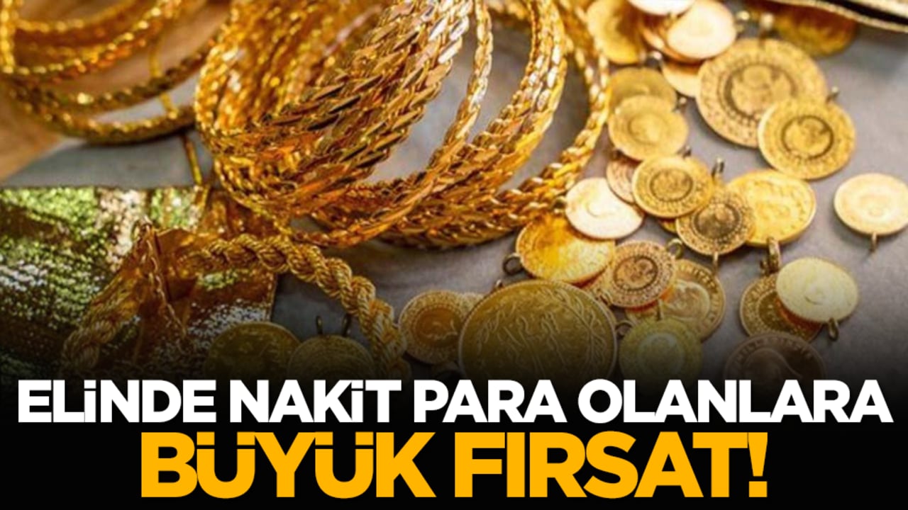 Elinde nakit para olanlara büyük fırsat!