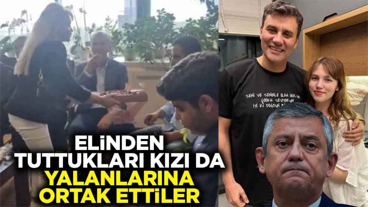 Elinden tuttukları kızı da yalanlarına ortak ettiler