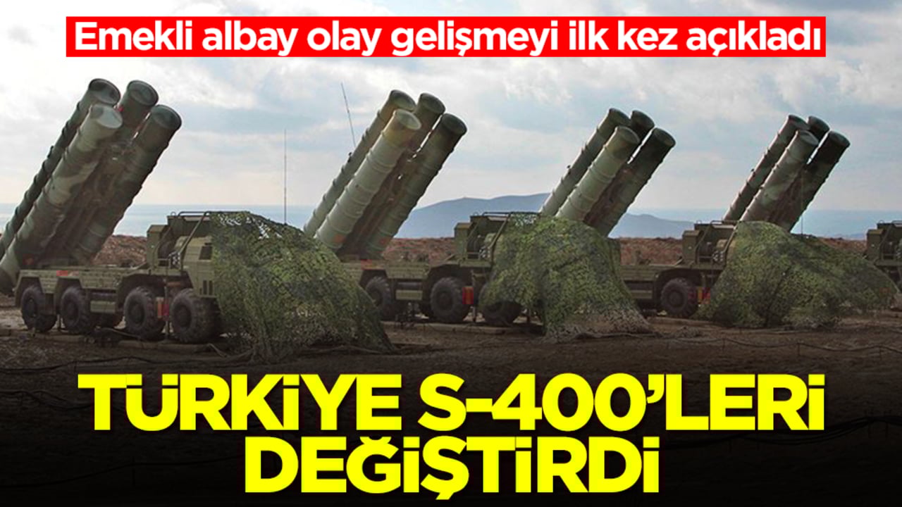 Emekli albay olay gelişmeyi ilk kez açıkladı: Türkiye S-400'leri değiştirdi