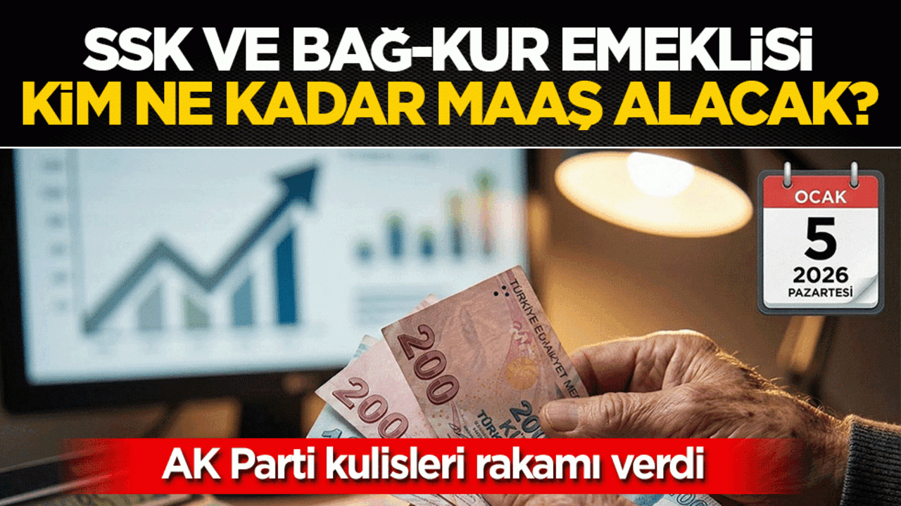 Emekli maaşı zammında son dakika gelişmesi: SSK ve Bağ-Kur emeklisi kim ne kadar maaş alacak? AK Parti kulisleri rakamı verdi
