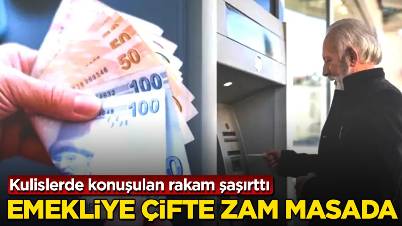 Emekliye çifte zam masada! Kulislerde konuşulan rakam şaşırttı