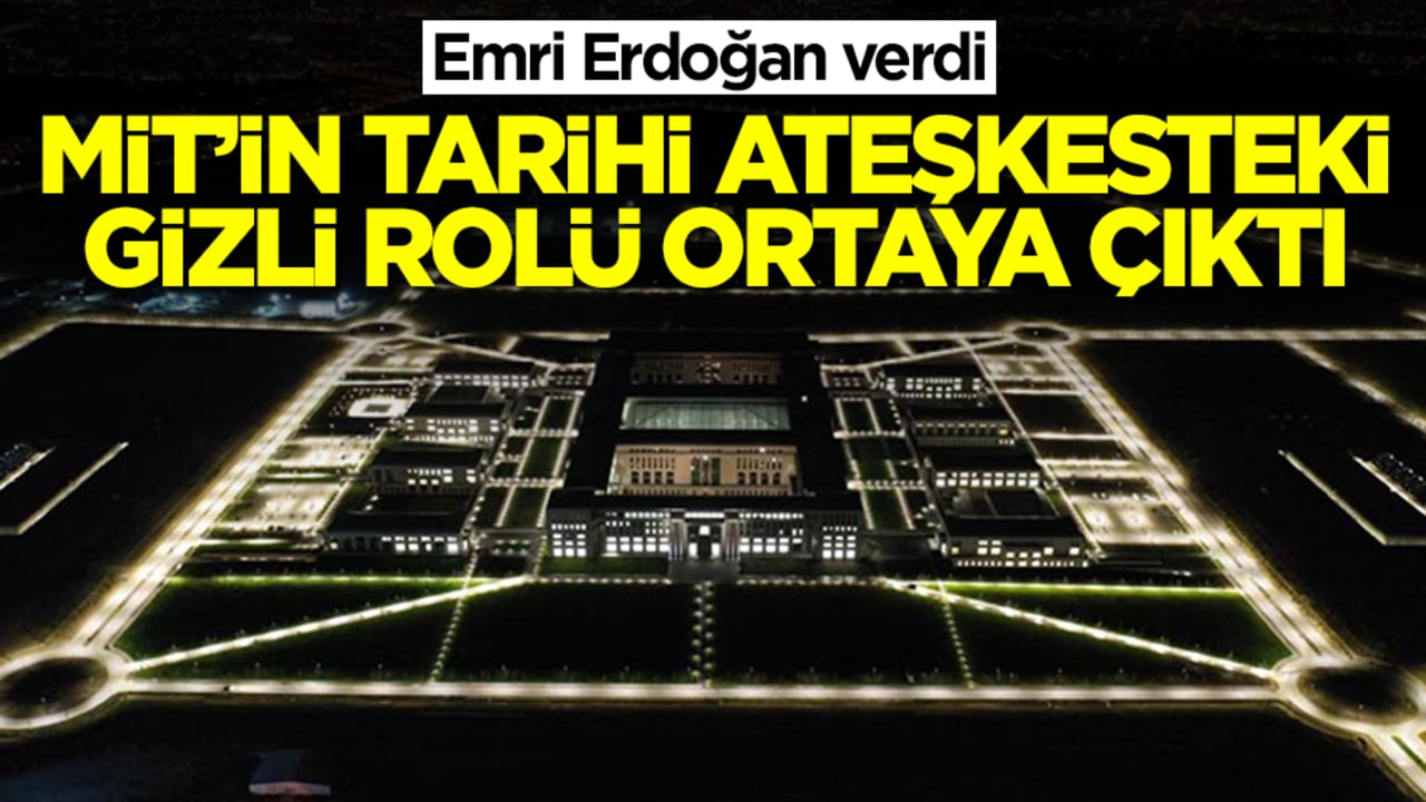 Emri Erdoğan verdi: MİT'in tariihi ateşkesteki gizli rolü ortaya çıktı