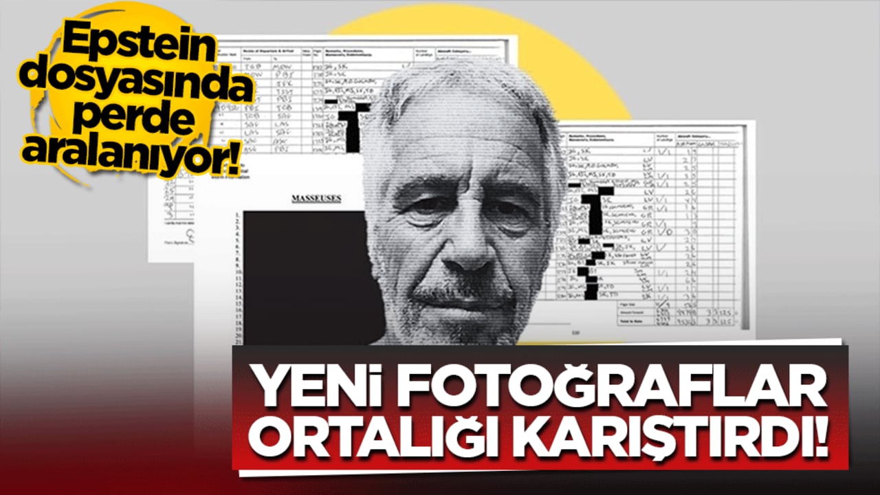 Epstein dosyasında perde aralanıyor! Yeni fotoğraflar ortalığı karıştırdı!