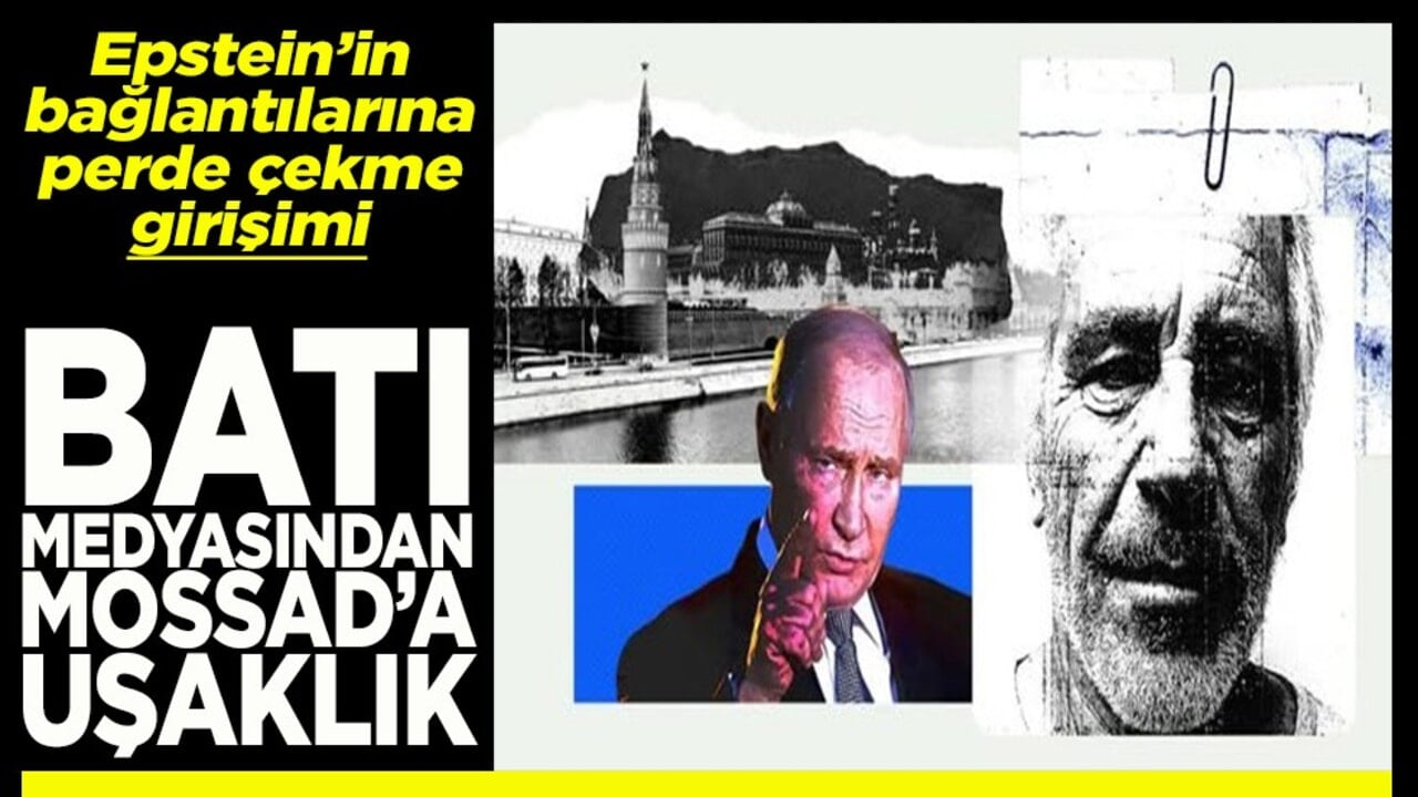 Epstein’in bağlantılarına perde çekme girişimi Batı medyasından Mossad'a uşaklık