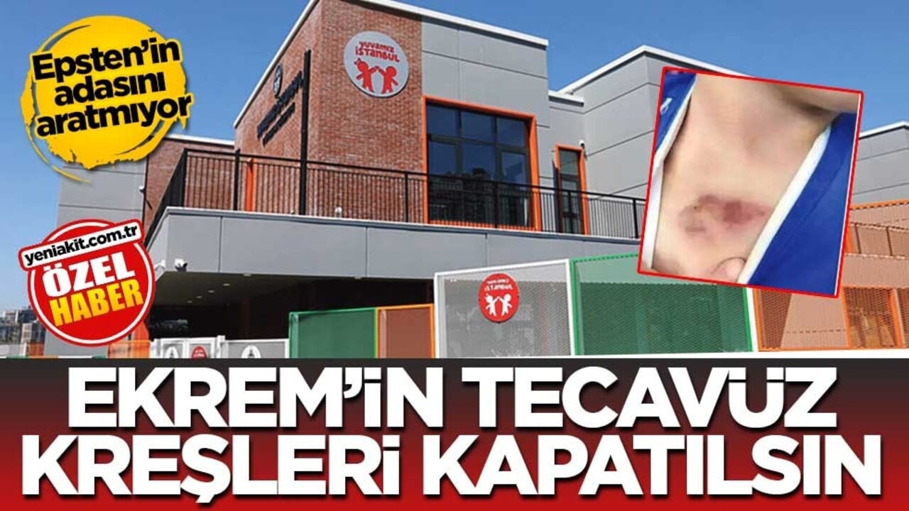 Epsten’in adasını aratmıyor! Ekrem’in tecavüz kreşleri kapatılsın