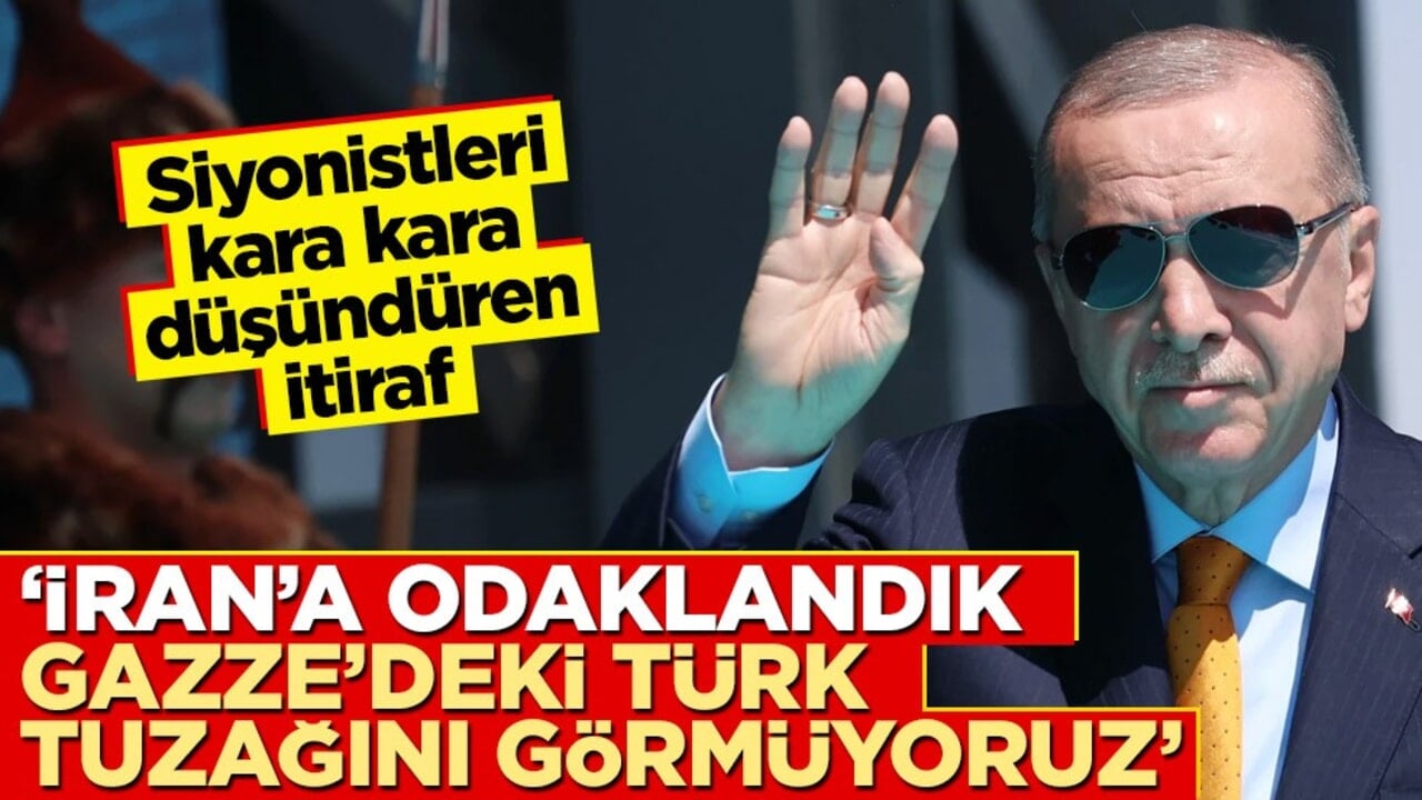 Erdoğan İsrail’i ayakta uyuttu! Yahudiler, "Tuzağı görmüyorsunuz" diyerek isyan etti