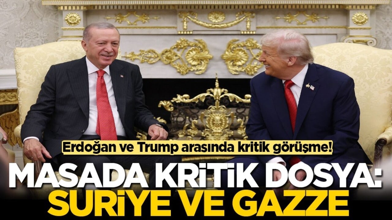 Erdoğan ve Trump arasında kritik telefon trafiği: Masada Suriye ve Gazze var