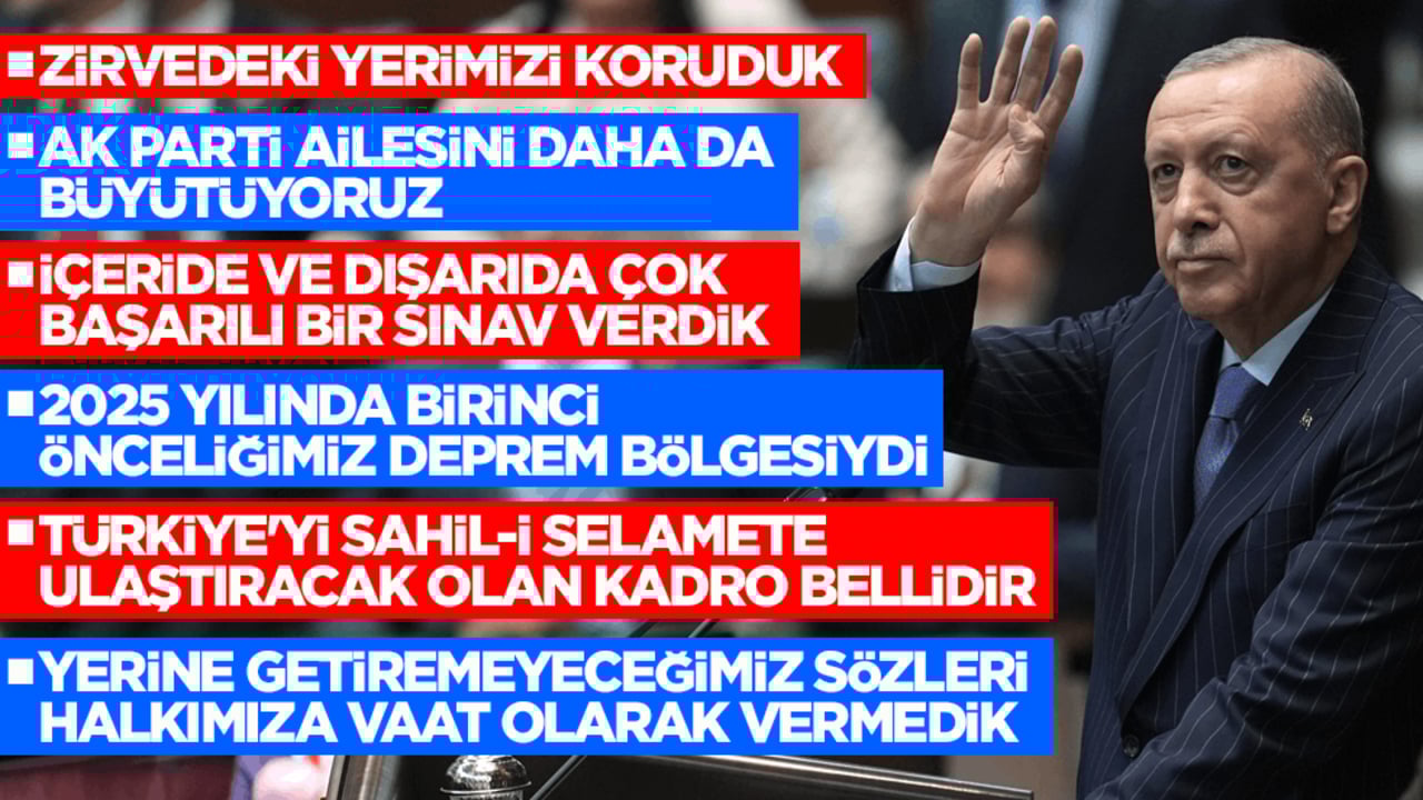 Cumhurbaşkanı Erdoğan’dan 2026 mesajı: Ülkemiz için reform yılı olacak