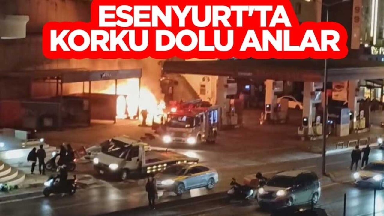 Esenyurt'ta korku dolu anlar