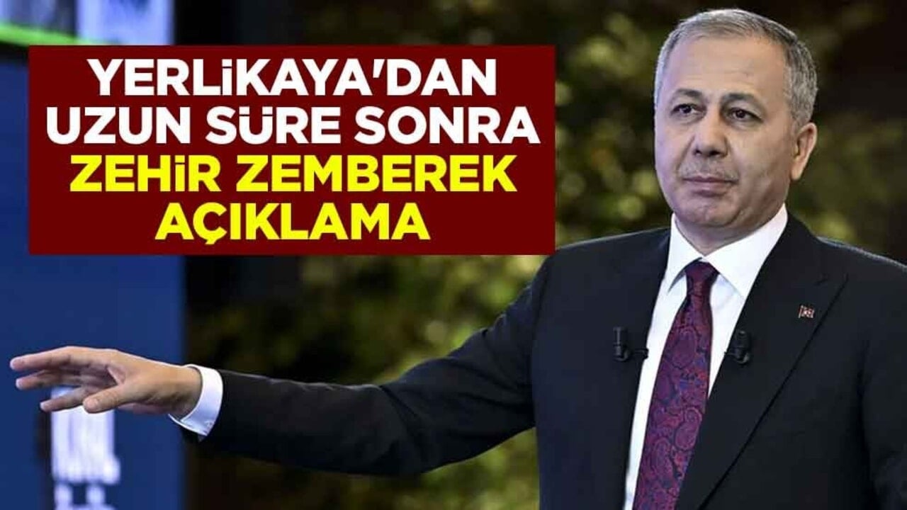 Eski İçişleri Bakanı Ali Yerlikaya'dan uzun süre sonra zehir zemberek açıklama