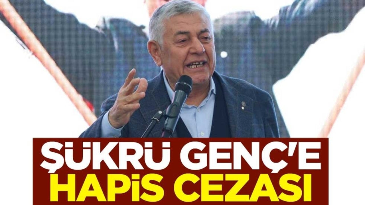 Eski Sarıyer belediye başkanı Şükrü Genç'e hapis cezası