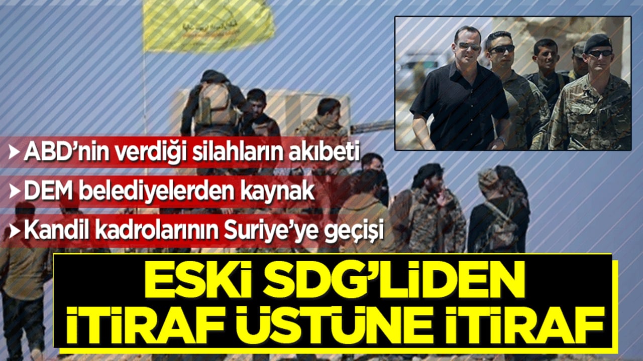 Eski SDG’liden itiraf üstüne itiraf: ABD silahlarını satıp belediye bütçelerini yağmalamışlar