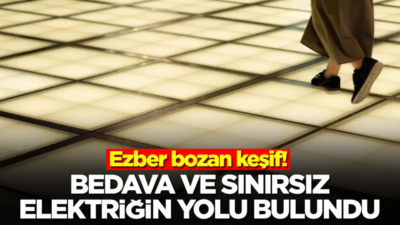 Ezber bozan keşif: Bedava ve sınırsız elektriğin yolu bulundu