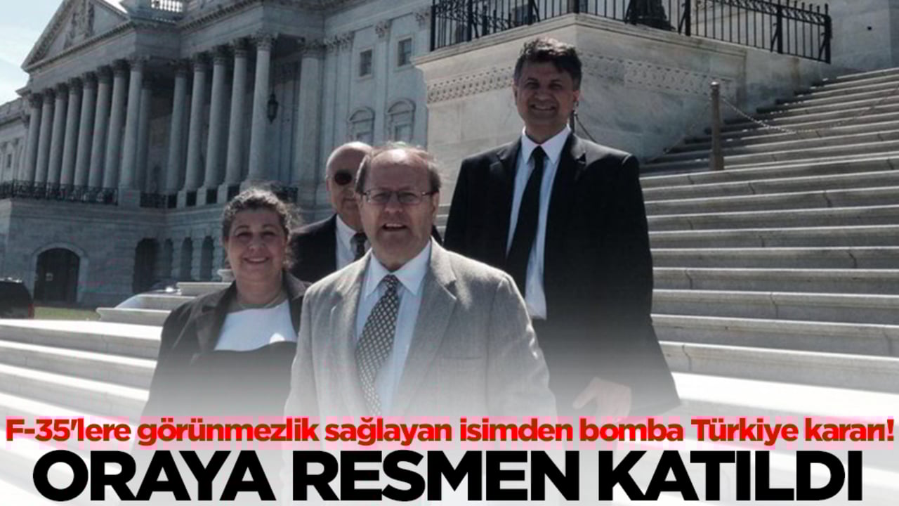 F-35'lere görünmezlik sağlayan isimden bomba Türkiye kararı! Oraya resmen katıldı