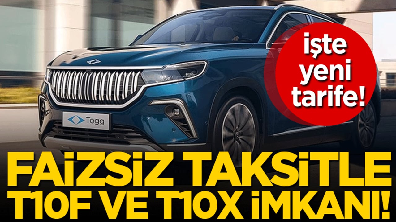 Faizsiz taksitle T10F ve T10X imkanı! İşte yeni fiyatlar!
