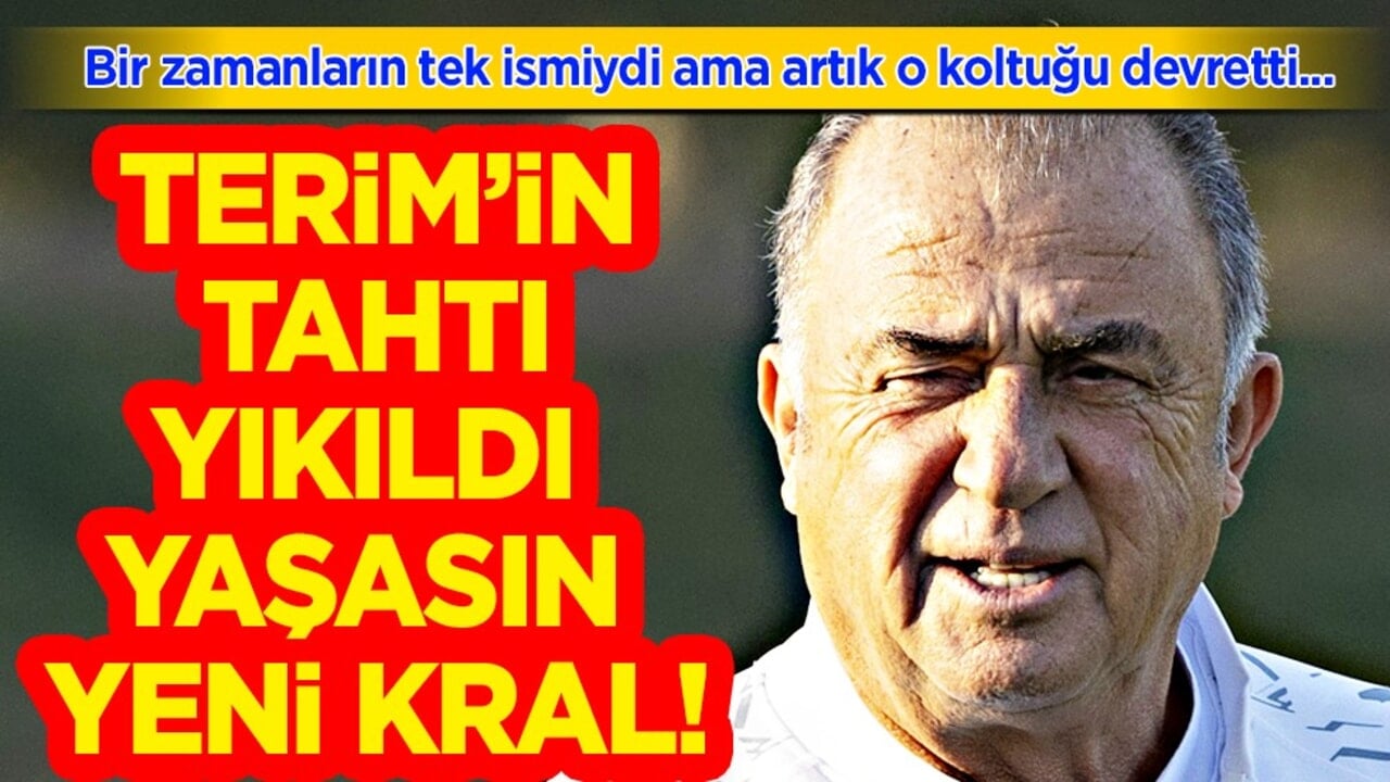 Fatih Terim'in tahtı artık perişan! Bir devir sona erdi: Yaşasın yeni kral...