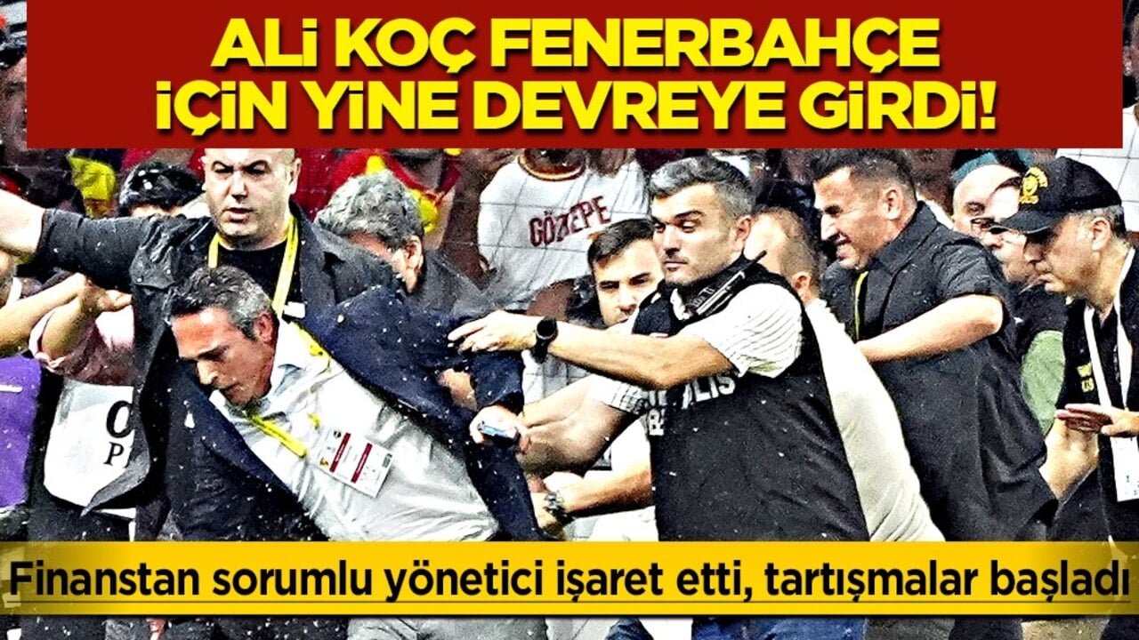 Fenerbahçeliler şokta! Nereden nereye... Ali Koç, Fenerbahçe için yine devrede!