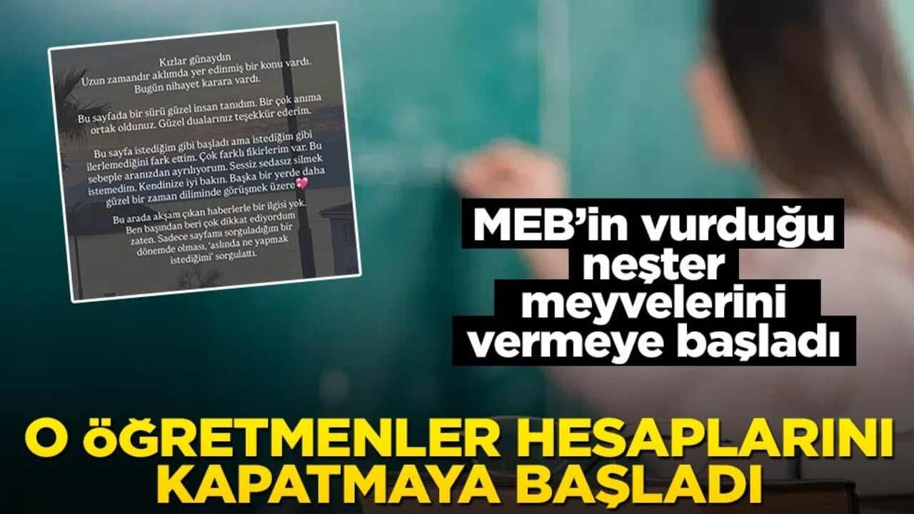 Fenomenlik bitti mahremiyet kazandı: Fenomen öğretmenler hesaplarını kapatmaya başladı