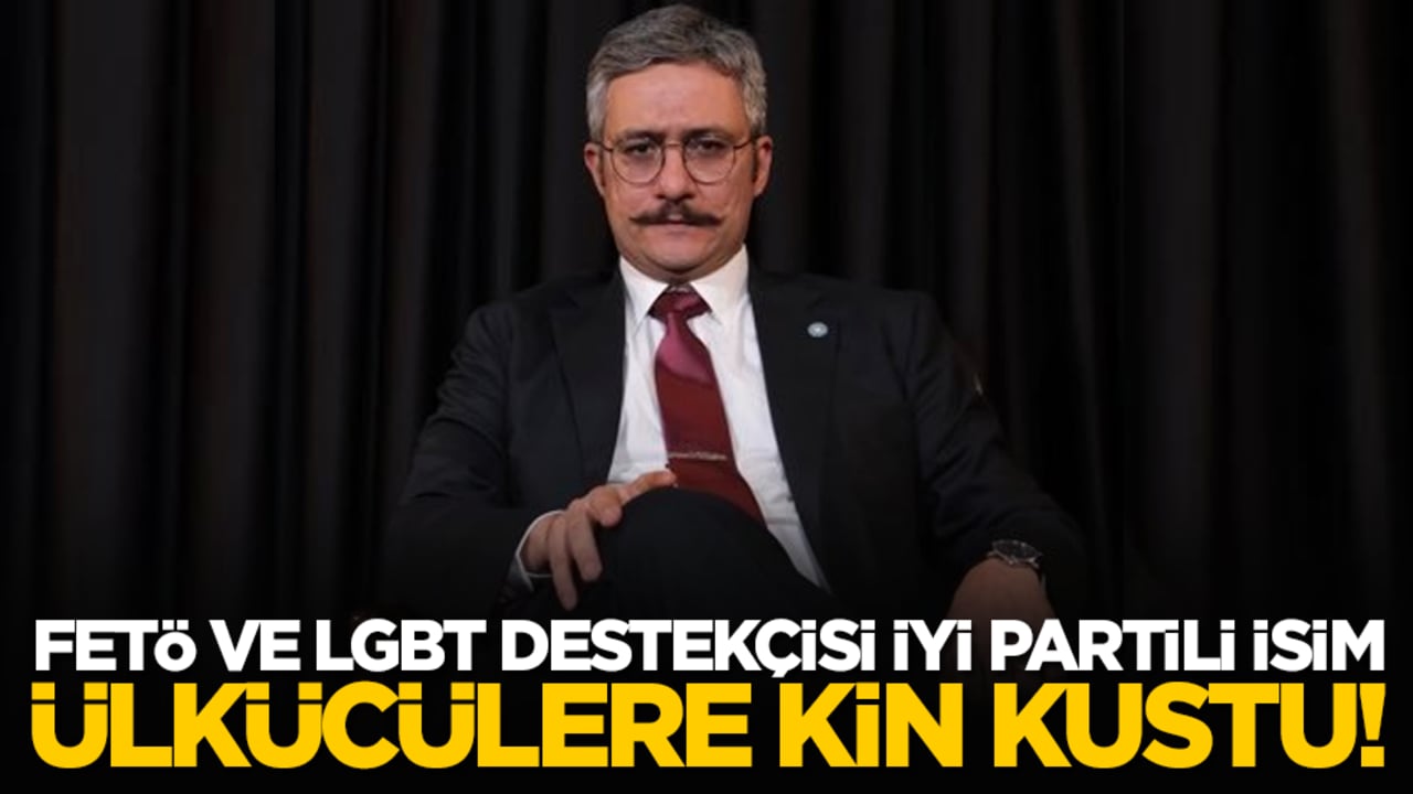 FETÖ ve LGBT destekçisi İyi Partili isim Ülkücülere kin kustu!