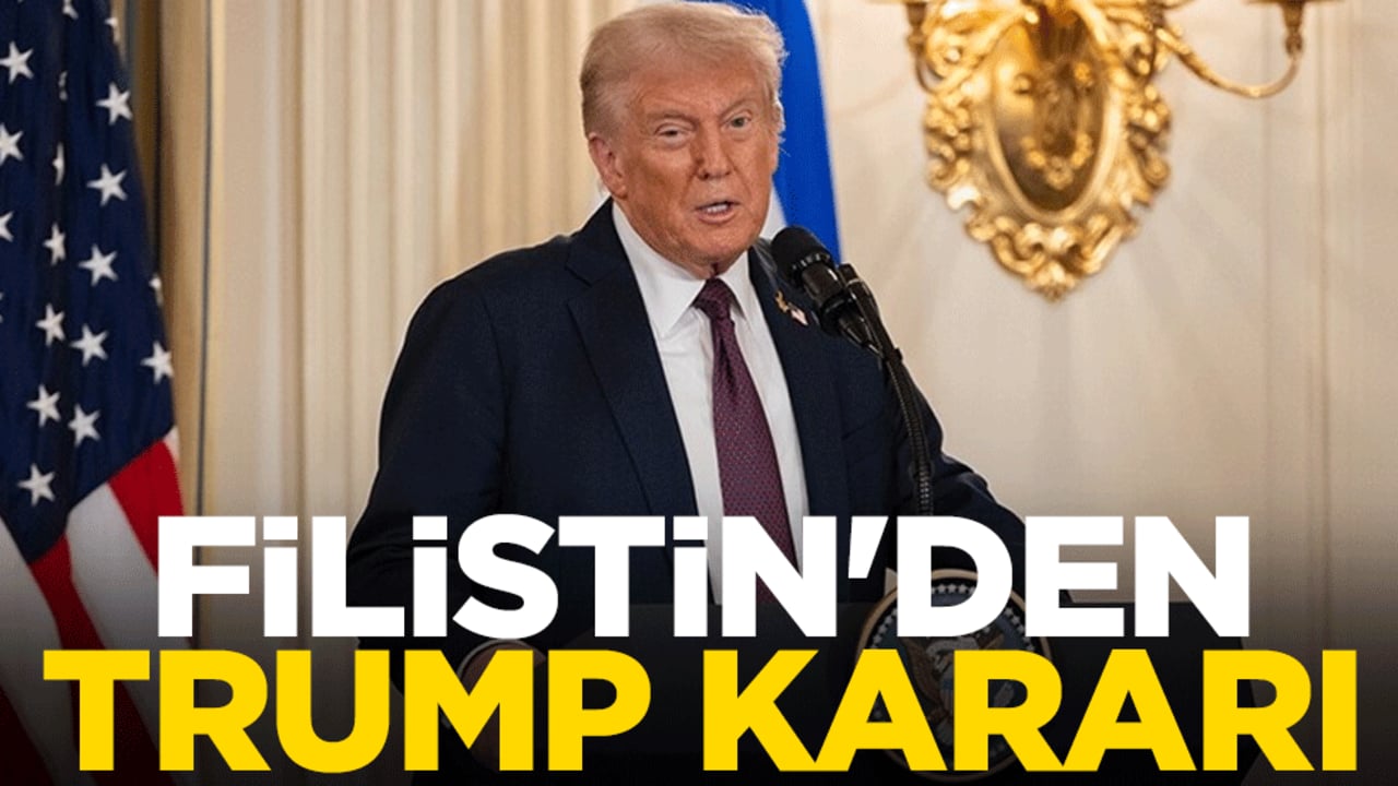 Filistin'den Trump kararı